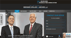 Desktop Screenshot of brennerlawoffice.com